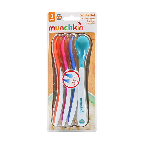  Set 4 thìa báo nóng Munchkin 