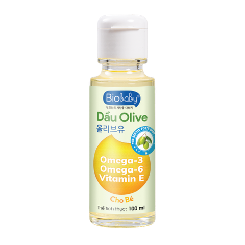  [6M+] Dầu Ăn Dặm BioBaby 100ml Cho Bé 