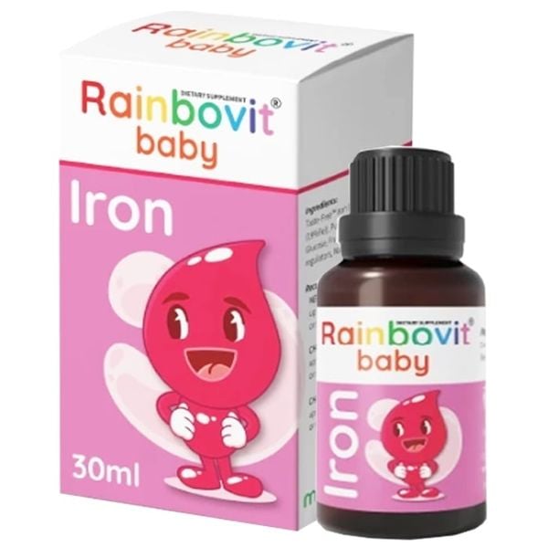  Sắt Hữu Cơ Rain BoVit Baby (30ml) 