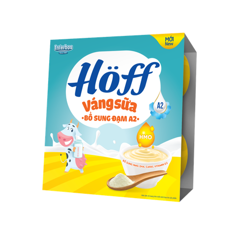  Váng sữa  Hoff (4 hộp * 55g) 
