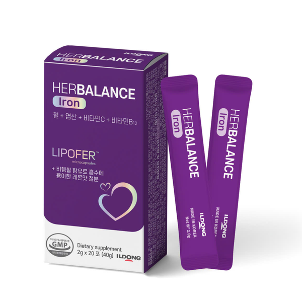  Sắt Hữu Cơ Herbalance - Hộp 20 Gói 