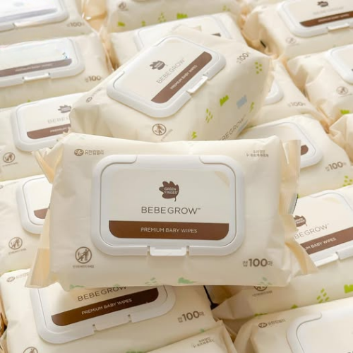  Khăn Giấy Ướt Green Finger Bebe Grow (100 tờ) 