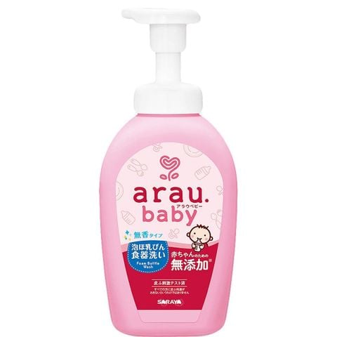  Nước rửa bình sữa Arau Baby 500ml 