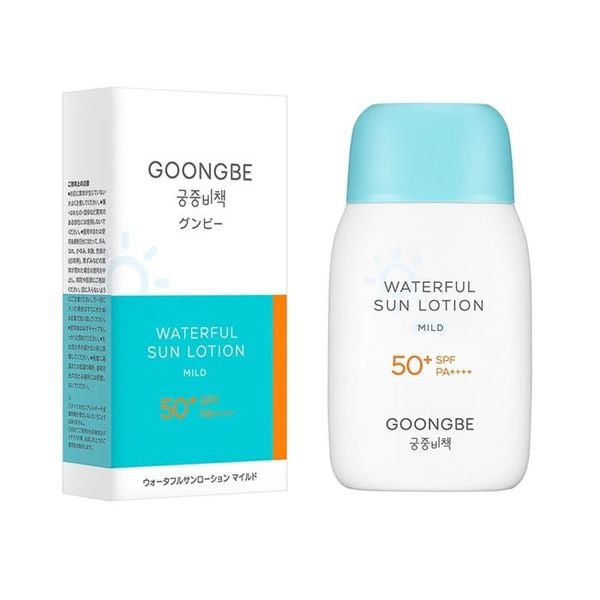  Kem Chống Nắng Goongbe Waterful Sun Lotion Mild SPF50+/PA++++ 80g 