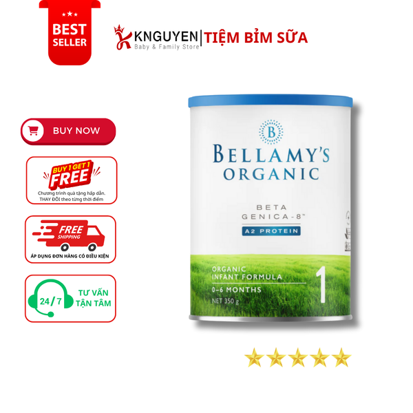  Sữa Bellamy's A2 Organic Beta Genica-8 ( 350g) 