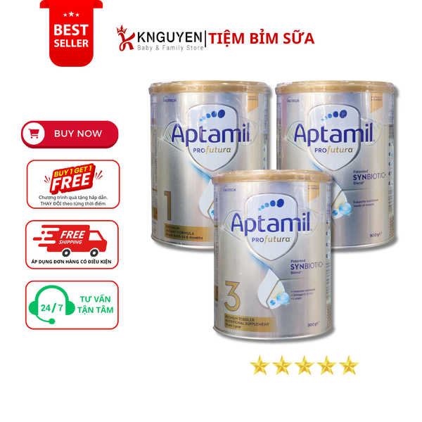  SỮA APTAMIL PROFUTURA Synbiotic ÚC 900G 