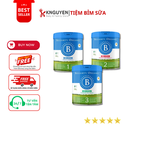  Sữa Bellamy’s Organic 8HMO (800g) 