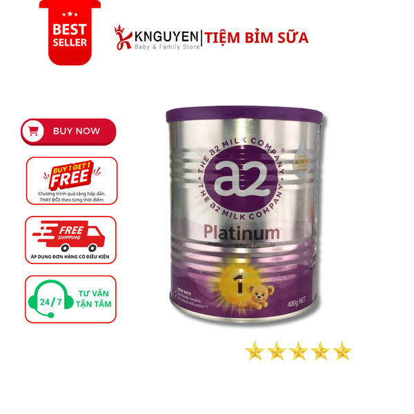  Sữa A2 Platinum Premium số 1 (400g) 