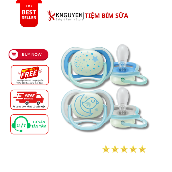  Ty ngậm đơn Philips Avent Ultra Start ( 0-2M ) 