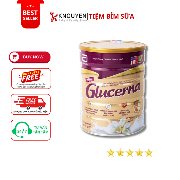  Sữa bột Glucerna-Abott  (850g) 
