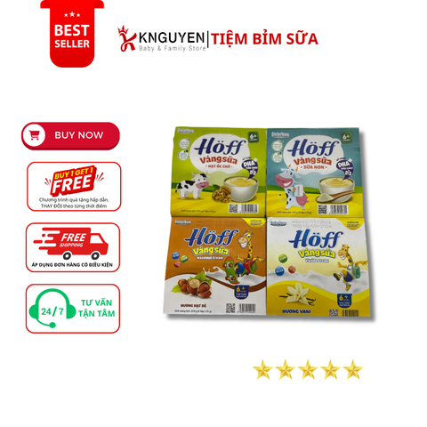  Váng sữa  Hoff (4 hộp * 55g) 