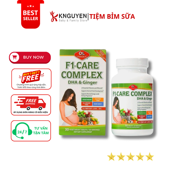  F1-Care Complex - Vitamin tổng hợp số 1 cho bà bầu 