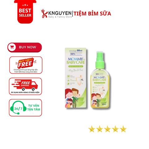  Xịt muỗi mommy Baby Care 80ml 