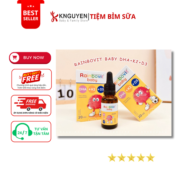  Rainbovit Baby DHA+K2+D3 