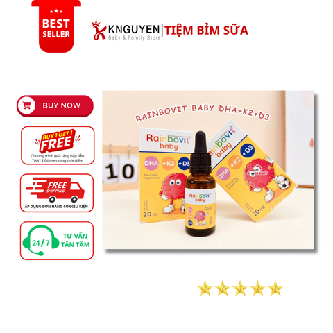  Rainbovit Baby DHA+K2+D3 