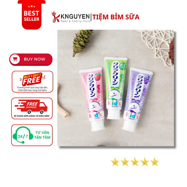  Kem đánh răng em bé Kao (70g) 