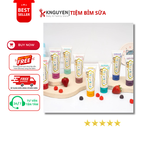  Kem Đánh Răng Jack N’ Jill 50g 