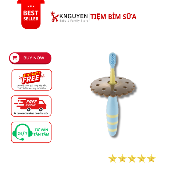  Thử Bàn Chải Đánh Răng Mềm Bước 3 Cho Bé 