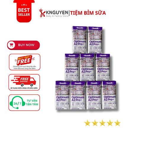  Sữa pha sẵn Vinamilk Optimum A2 PRO+ 