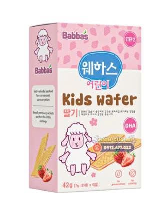  Bánh xốp Babba's (42g) cho bé 8M+ 