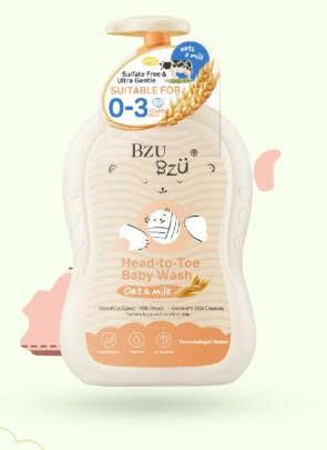  Sữa tắm gội toàn thân dành cho em bé BZU BZU 600ml ( Tặng kèm sữa tắm gội toàn thân trẻ sơ sinh 200ml) 
