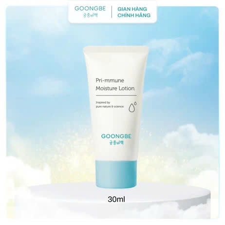  Sữa Dưỡng Ẩm GoongBe Primmune Moisture Lotion 30ml 