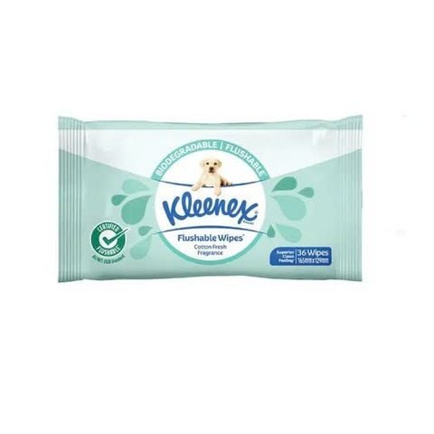  Khăn ướt Kleenex Cotton Fresh, 36 miếng 