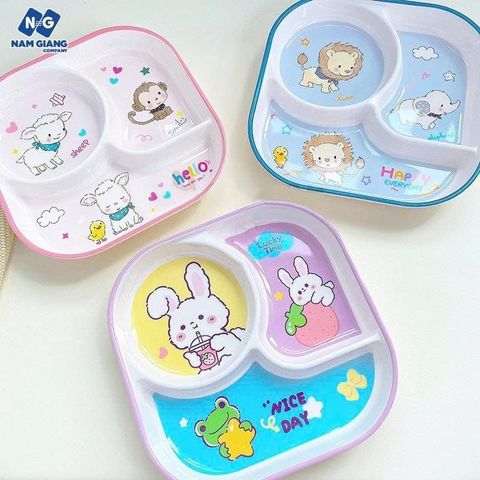  Khay ăn dặm 3 ngăn Honper 2409 