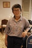  Áo chemise linen thêu tay hồng 3 lá - Xám tro 
