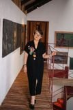  Đầm kimono thêu tay  Natusen - Yuna đen 