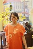  Đầm tay tiên cam thêu tay Cúc Nhật 