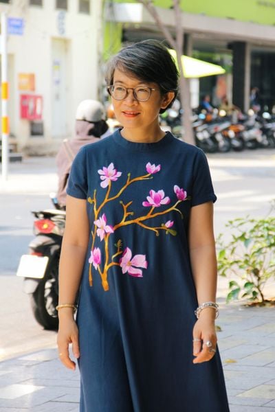  Đầm Selena Yamaha thêu tay Mộc Lan 