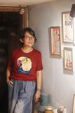  Áo thun đỏ thêu tay Taucan King 