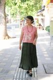  Áo lửng linen thêu tay Xuyến Chi 