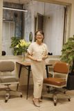  Đầm linen Tahera thêu tay Bạch Thiên Hương 