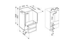 Tủ Lạnh Side By Side Liebherr CBNES 6256 – Đẳng Cấp Bảo Quản Thực Phẩm Chuẩn Đức