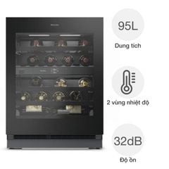 Tủ rượu Miele KWTUS 7096 E – Giải Pháp Bảo Quản Rượu Vang Cao Cấp Chuẩn Châu Âu