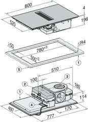 Bếp Kết Hợp Hút Mùi Miele KMDA 7473-1 FL-U Silence – Giải Pháp Nấu Ăn Hiện Đại Chuẩn Đức