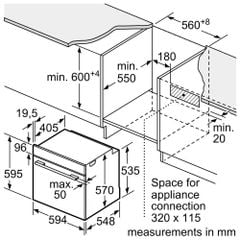Lò Nướng Kèm Hấp Bosch HQA574ES3 – Công Nghệ Nướng Hơi Nước Hiện Đại Cho Gian Bếp Cao Cấp