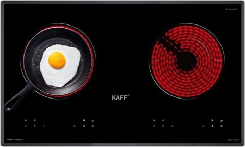 Bếp 2 Hồng Ngoại Kaff KF-073CC – Không Kén Nồi, Công Suất 4400W