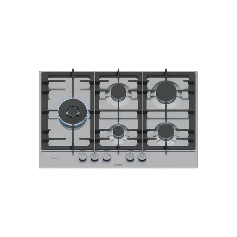 Bếp Gas 5 Vùng Nấu BOSCH PCS7A5I90 Serie 6 – Đỉnh Cao Kiểm Soát Lửa Cho Gian Bếp Hiện Đại