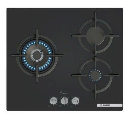 BẾP GAS BOSCH 3 VÙNG NẤU PPC6A6I10 – GIẢI PHÁP NẤU ĂN AN TOÀN, MẠNH MẼ CHO GIAN BẾP HIỆN ĐẠI