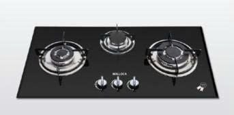 Bếp Gas Malloca AS 9103B – Thiết Kế Sang Trọng, Ba Vùng Nấu Tiện Lợi