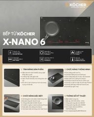 Bếp Từ Kocher X-Nano 6 – Đẳng Cấp Công Nghệ Kính X-NANO Độc Quyền