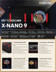 Bếp Từ Kocher X-Nano 9 – Siêu phẩm bếp từ cao cấp công nghệ Đức & Pháp