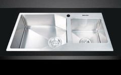 Chậu Inox 2 Hố Malloca MS 610A – Giải Pháp Bếp Hiện Đại, Tiện Lợi Tối Ưu