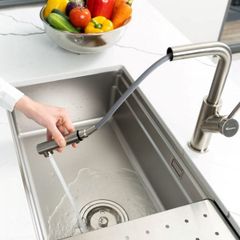 Chậu Rửa Chén Konox Chống Xước Workstation Sink Dekor 7644SU – Trạm sơ chế tiện nghi cho bếp hiện đại