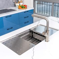 Chậu Rửa Chén Konox Chống Xước Workstation Sink Dekor 7644SU – Trạm sơ chế tiện nghi cho bếp hiện đại