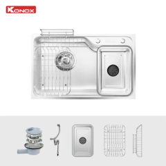 Chậu Rửa Chén Konox Phong Cách Nhật Bề Mặt Mịn Tari 8050SM