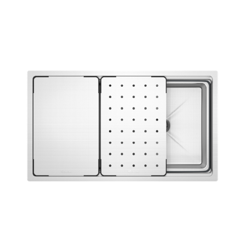 Chậu Rửa Chén Konox Chống Xước Workstation Sink Dekor 7644SU – Trạm sơ chế tiện nghi cho bếp hiện đại